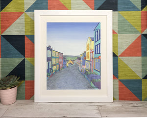 Haworth Main Street Framed print