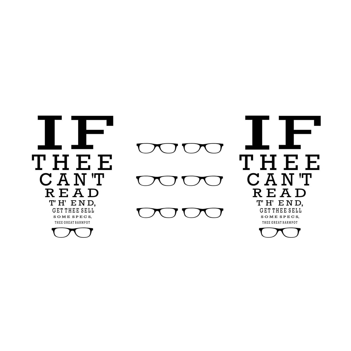 Lancashire Optician Eyetest Mug – Mug & Coaster