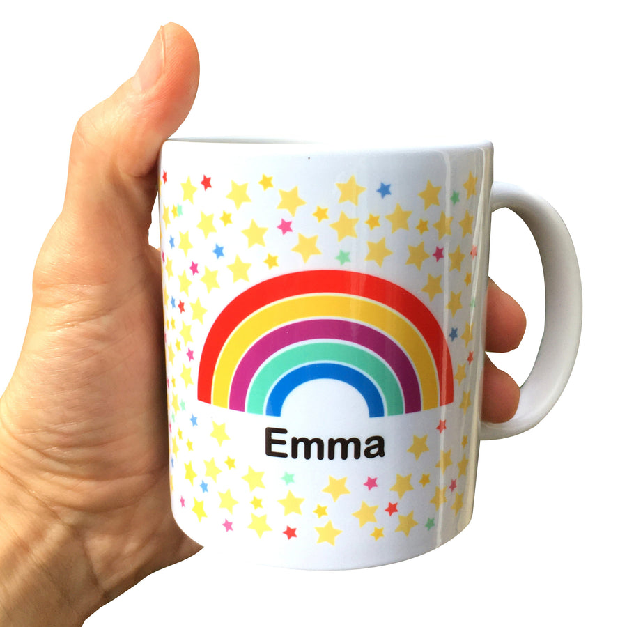 Be More Rainbow Mug (Can be personalised)