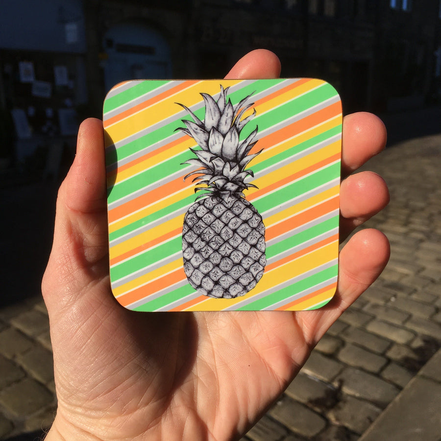 Pineapple Sketch Coaster 