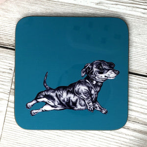 Sausage Dog Dachshund Coaster