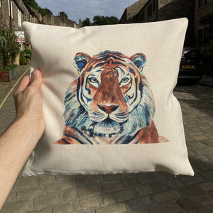Tiger Painting Cushion