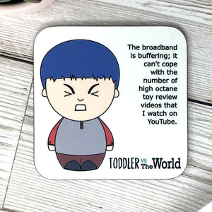 Toddler vs. The World Toy Rage Coaster