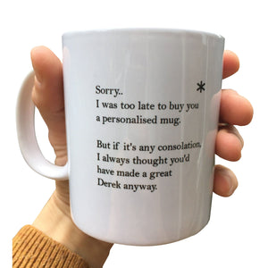 Unpersonalised Funny Mug
