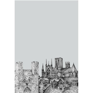 York Yorkshire Handsketched Print