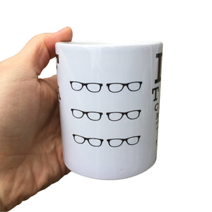 Scottish Eyetest Optician Funny Mug