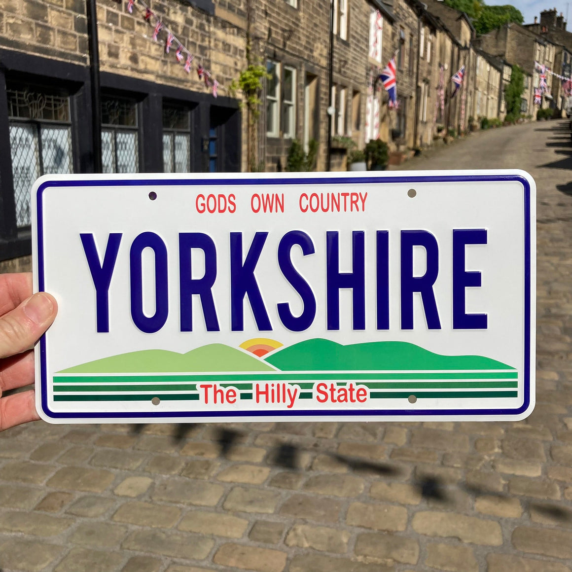 Yorkshire Licence Plate Dialect Sign