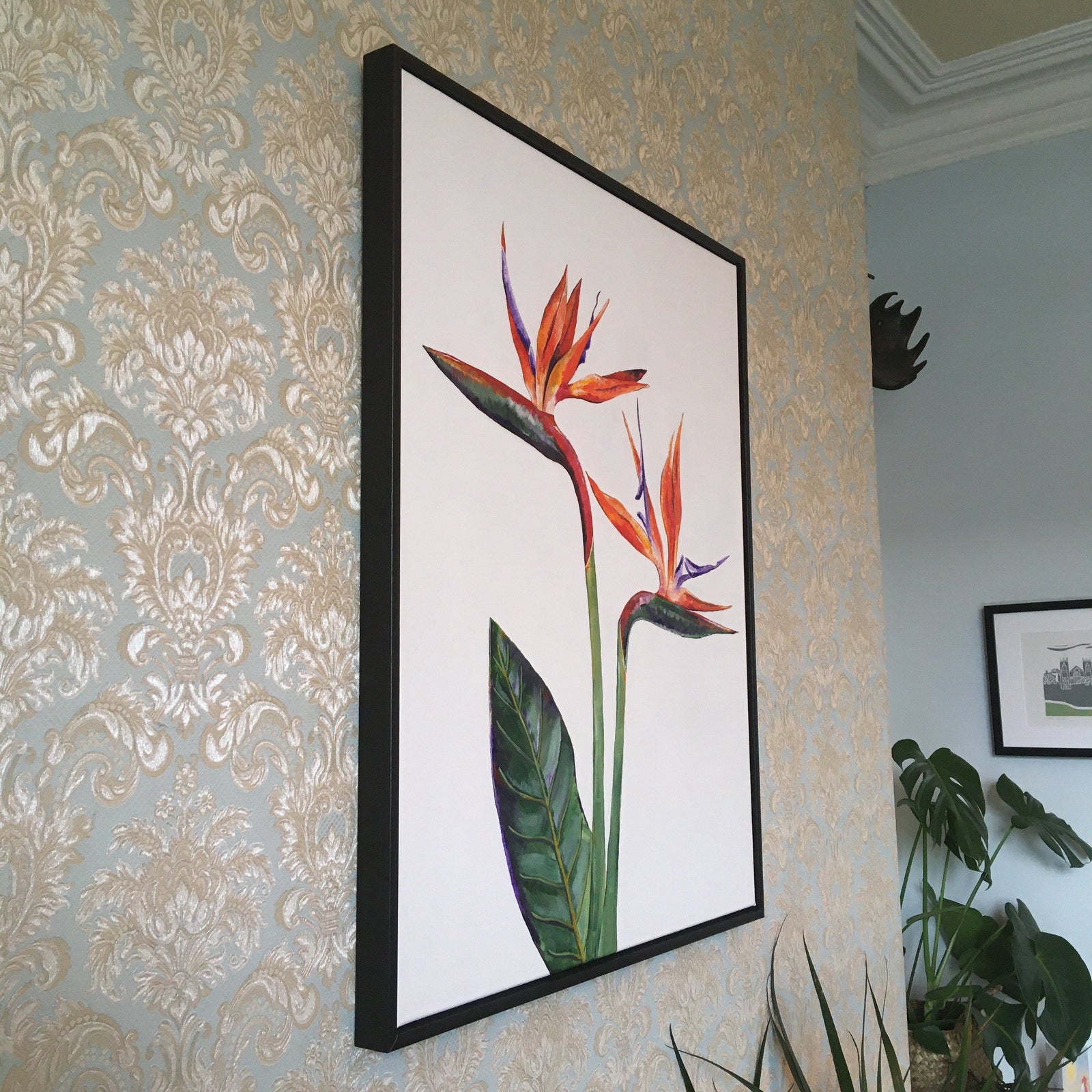 Bird of Paradise Original Artwork