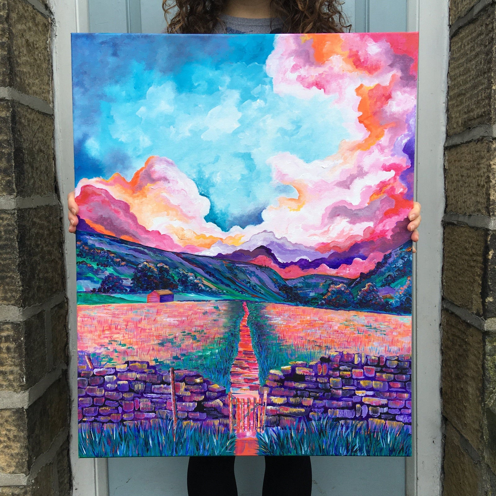 Yorkshire Dales Swaledale Original Artwork