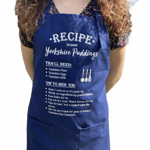 Yorkshire Dialect Adult Apron Recipe
