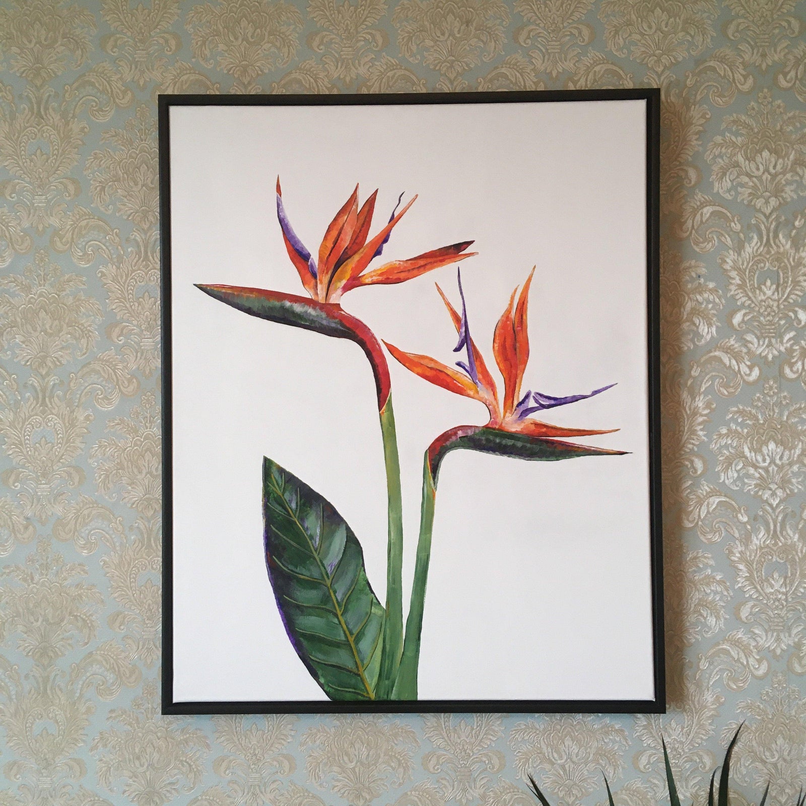 Bird of Paradise Original Artwork
