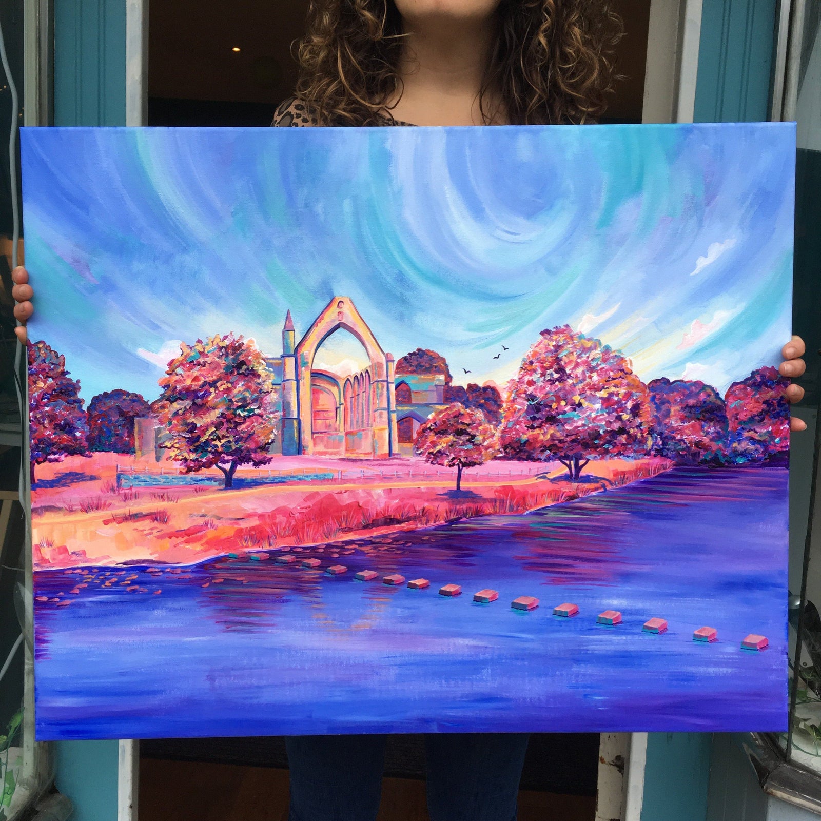 Bolton Abbey Yorkshire Original Artwork