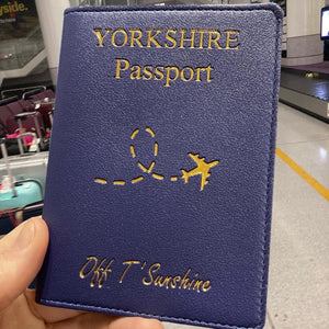 Yorkshire Passport Holder & Luggage Tag Set