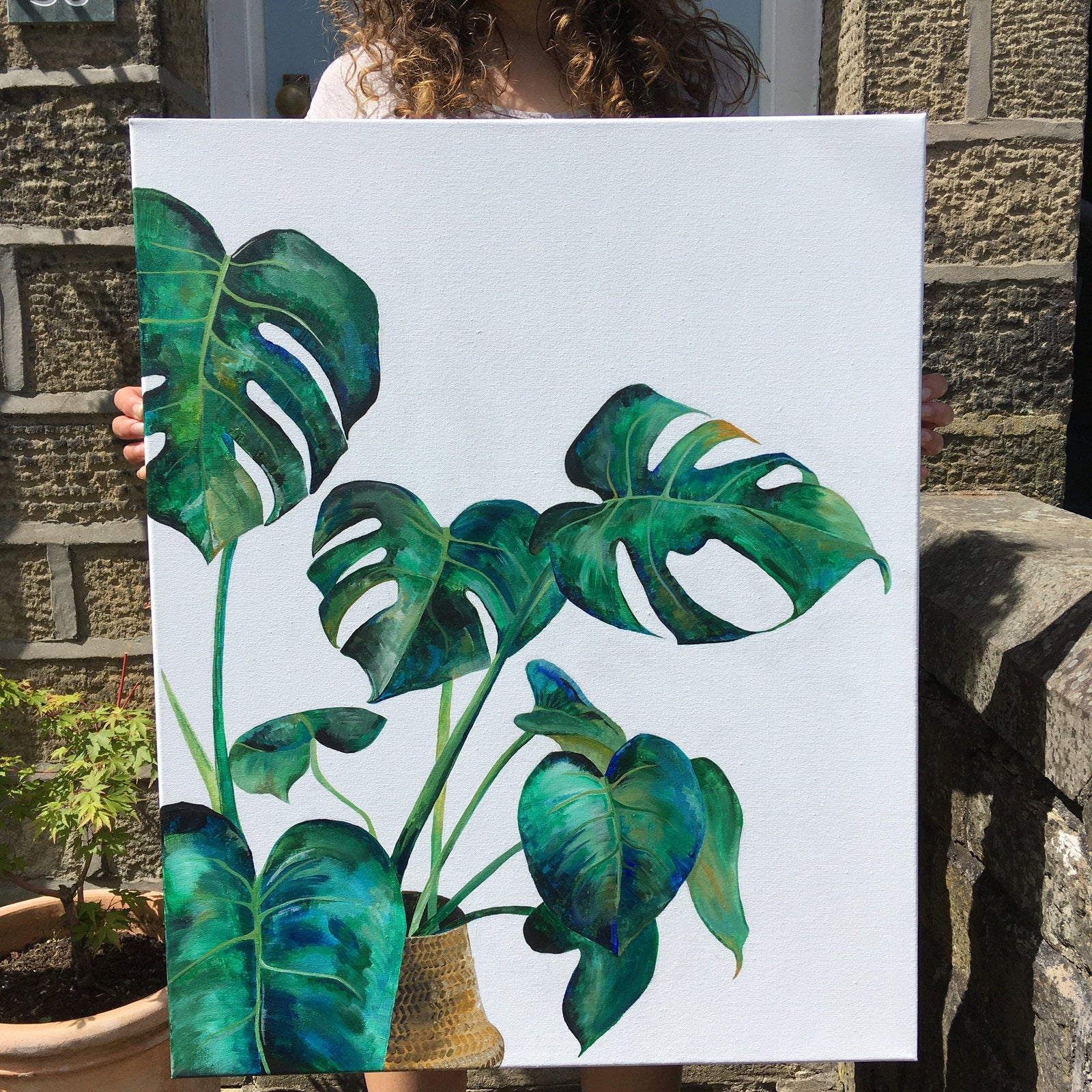 Monstera Cheese Plant Original Artwork