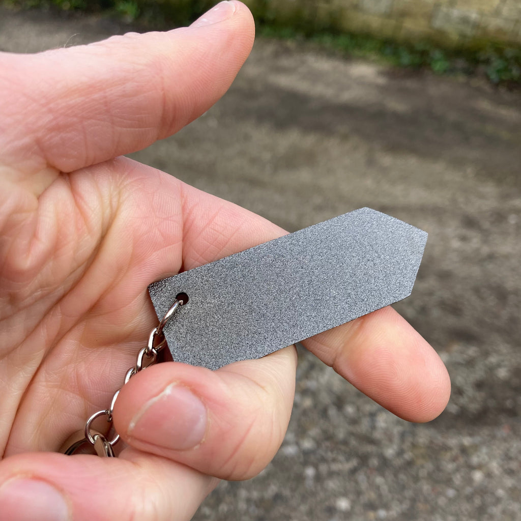 T’Pub Yorkshire Dialect Enamel Keyring