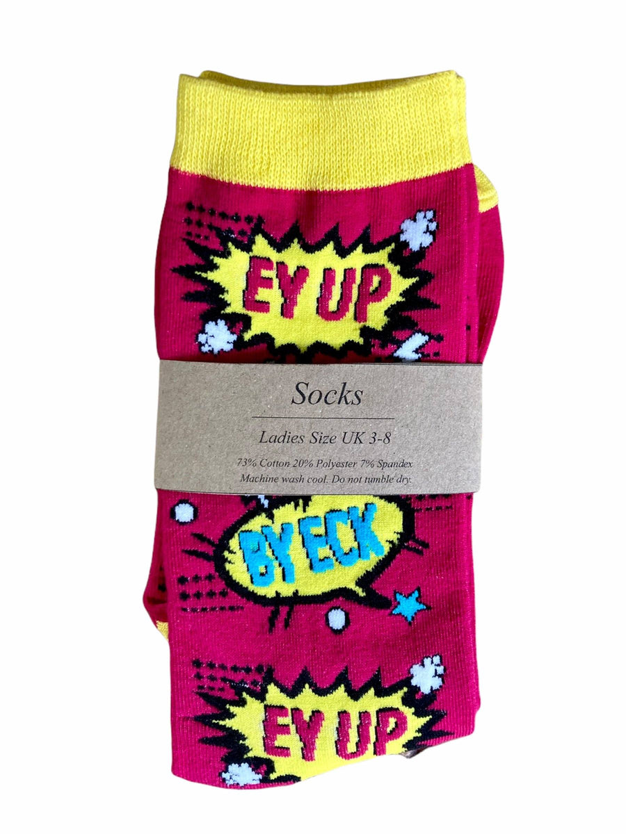 Ladies Yorkshire Dialect Socks