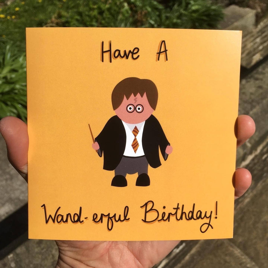 Harry Potter Birthday Greeting Card