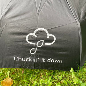 Yorkshire compact Umbrella Chuckin’ it down