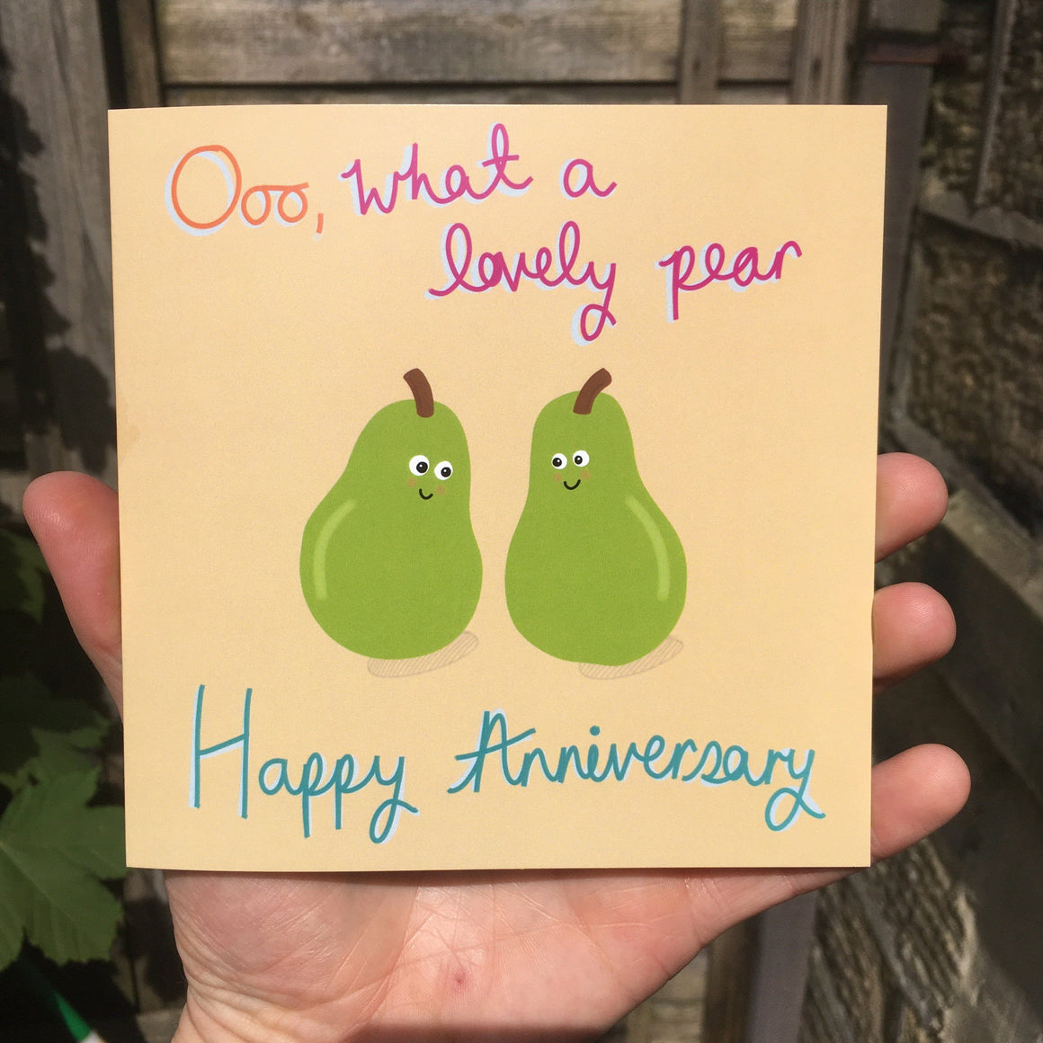 Lovely Pair Anniversary Greeting Card