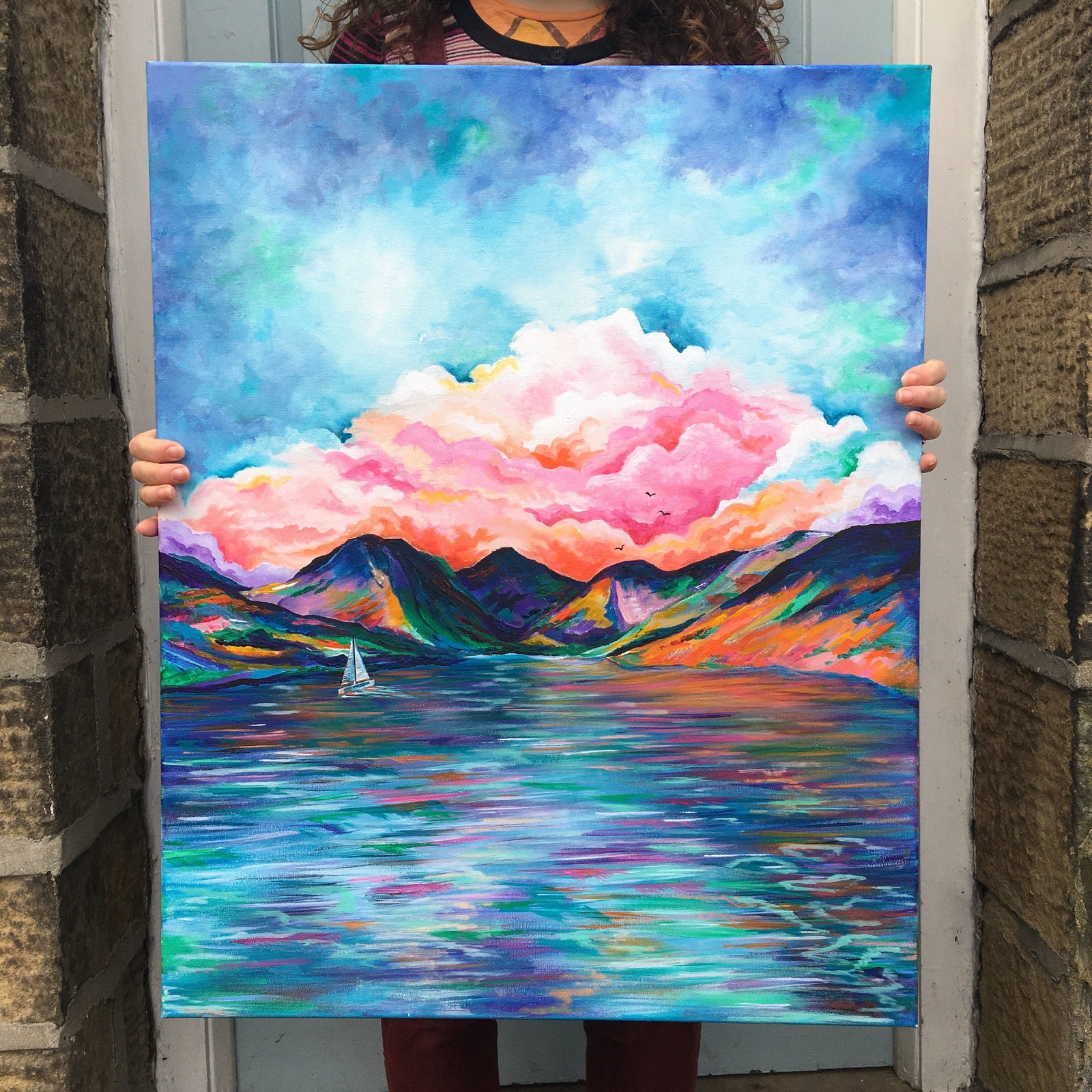 SALE - Lake District Wastwater Original Artwork