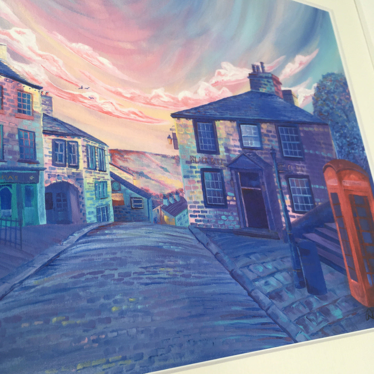 Haworth Brow Main Street Print – Unframed Print
